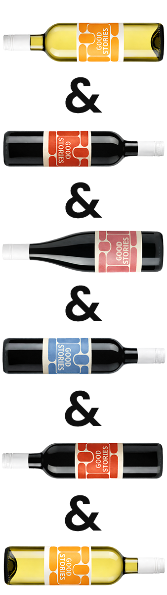 Good Stories Set – Eine erfrischende Auswahl an lebendigen Weinen vom Weingut Hareter für gesellige Momente.